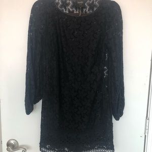 Beautiful all lace black mini